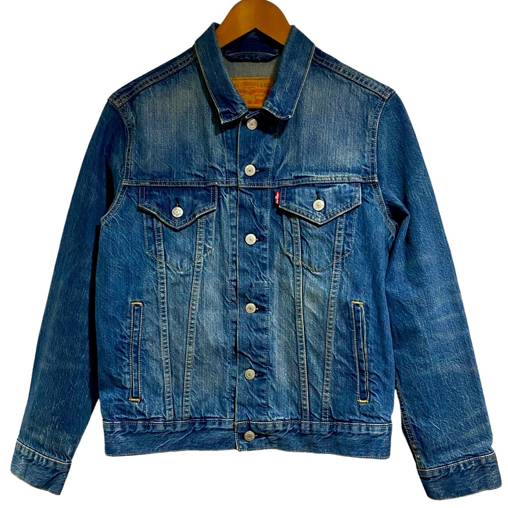 Levi’s Men’s Premium Trucker Denim Jean Jacket Size XS